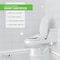 Anzzi Smart Electric Bidet Toilet Seat with Remote Control and Heated Seat TL-AZEB101B - alternate 7